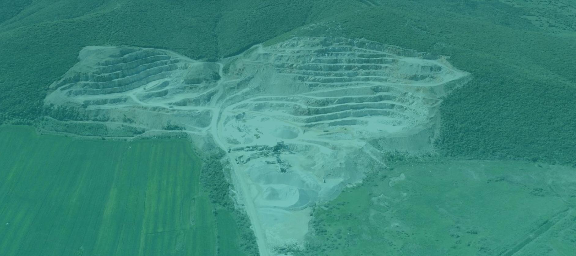 Nordeka Maden'in Çanakkale Biga'daki açık ocak kireç taşı sahası